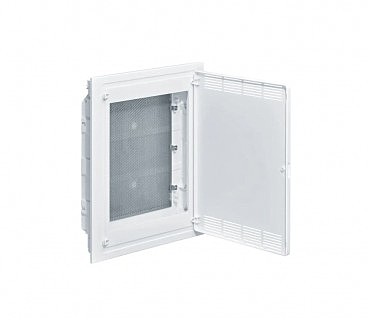 Щит 3-рядний для ММ-обладнання, з/у, білі пластикові перфоровані двері, GOLF (00000106923)