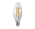 Лампа (свіча)  LED філаментна NEOMAX 4W 4200K E-14