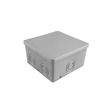 Коробка герметична зовнішня (017) біла, сіра (60шт.) (00000001232)