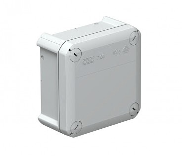 Коробка розподільча Т-60 без кабельних вводів, 114х114х57, ІР66, ультрафіолетостійкий, ударостійк (00000003961)