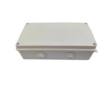 Коробка розподільча зовнішня вологостійка PP 200*155*80 (40 шт.) (00000113972)